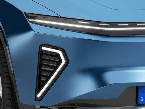 Generic Modern SUV 3D Model