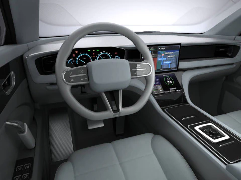 Generic Modern SUV 3D Model