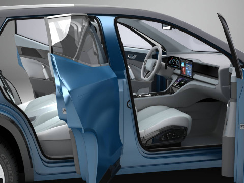 Generic Modern SUV Modelo 3D