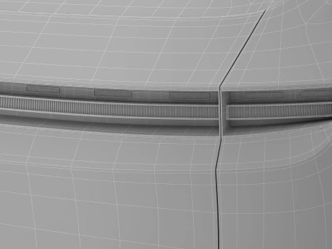 Generic Modern SUV 3D Model