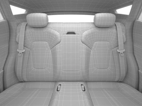 Generic Modern SUV 3D Model