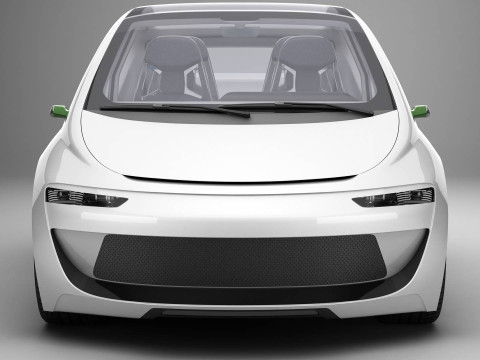 Generic Future EV Compact Car Modelo 3D