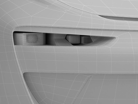Generic Future EV Compact Car Modelo 3D