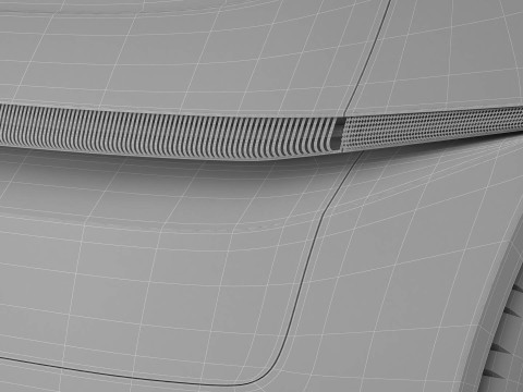 Generic Future EV Compact Car Modelo 3D
