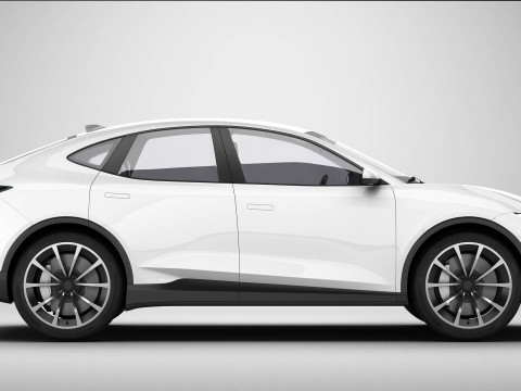 Generic Modern Upper Class SUV Coupe 3D 模型