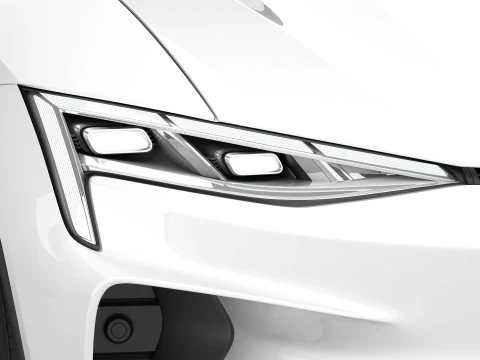 Coup&eacute; SUV moderno generico di classe superiore Modello 3D