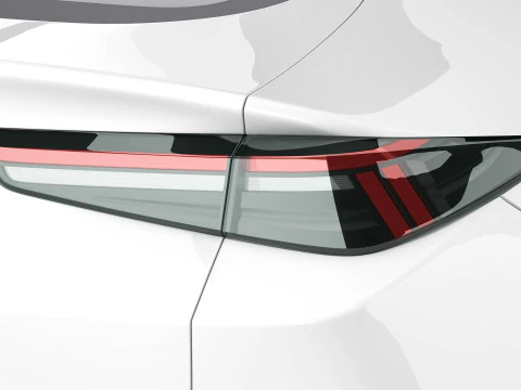 Coup&eacute; SUV moderno generico di classe superiore Modello 3D