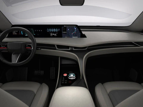 Coup&eacute; SUV moderno generico di classe superiore Modello 3D