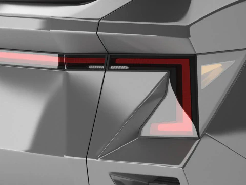 SUV generico moderno di classe compatta Modello 3D