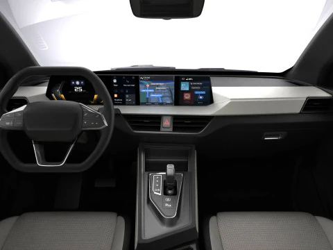 SUV generico moderno di classe compatta Modello 3D