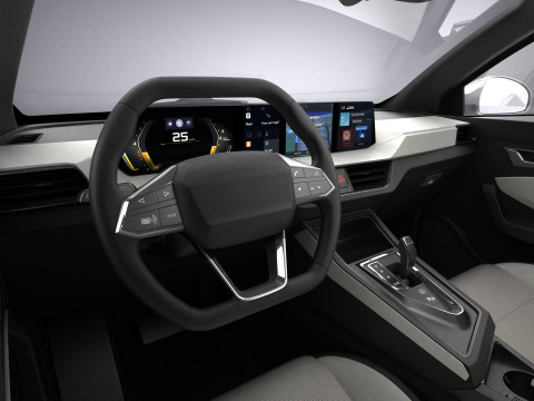 Универсальный современный внедорожник компактного класса 3D Модель