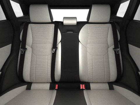 Универсальный современный внедорожник компактного класса 3D Модель