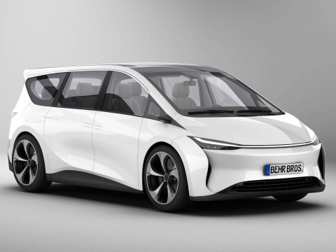 Jenerik Modern Van 3D Model