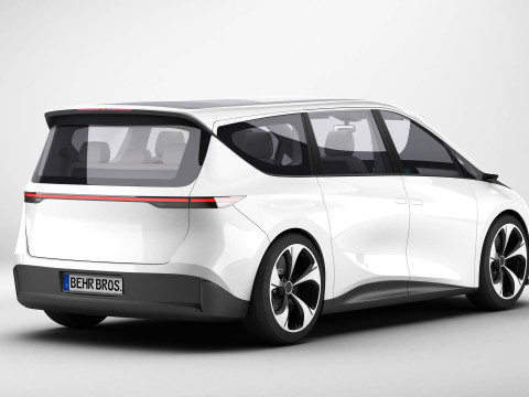 Jenerik Modern Van 3D Model