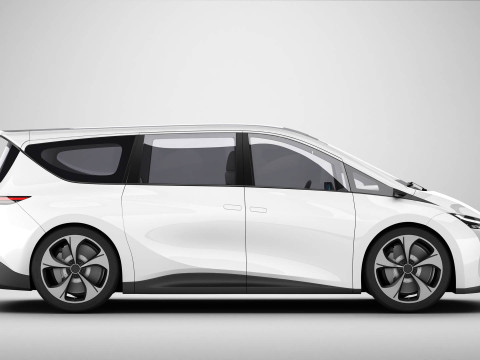 Jenerik Modern Van 3D Model