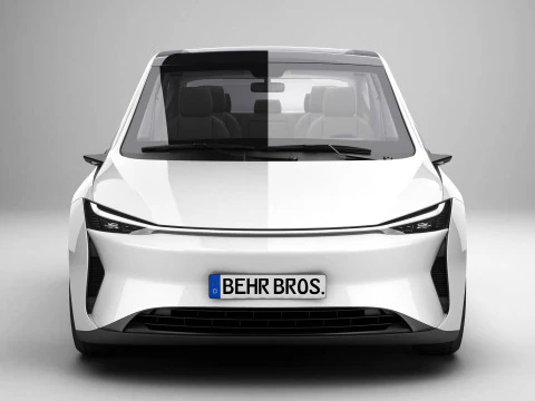 Generic Modern Van 3D Model