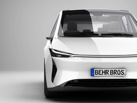 Jenerik Modern Van 3D Model