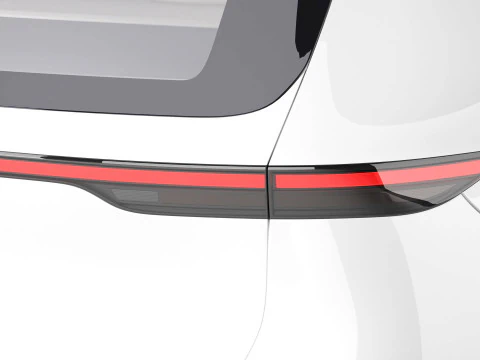 Generic Modern Van 3D Model