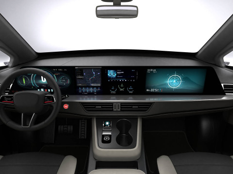 Jenerik Modern Van 3D Model