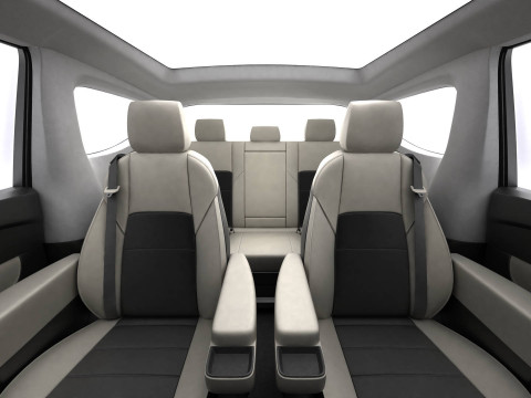 Jenerik Modern Van 3D Model