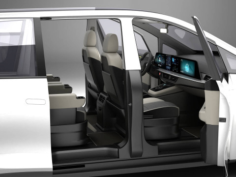 Jenerik Modern Van 3D Model