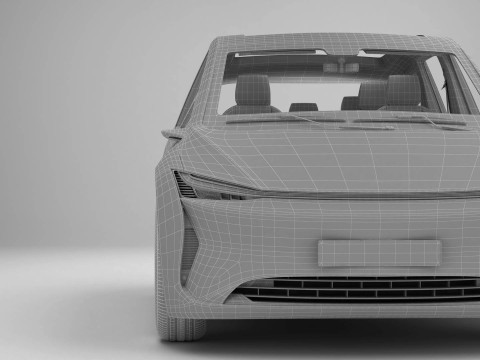 Jenerik Modern Van 3D Model