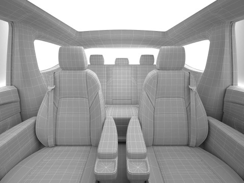 Jenerik Modern Van 3D Model