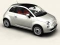 fiat 500 2008 Modelo 3D