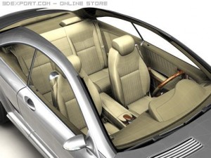 mercedes cl class 3D 모델