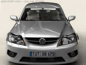 generic car middle class 3D Model