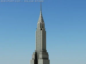 chrysler building 3D Model