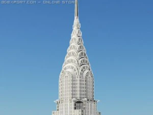 chrysler building 3D Model