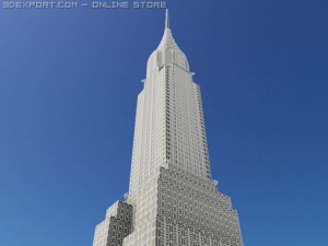 chrysler building Modelo 3D