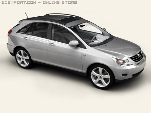 generic car suv 3D-Modell .c4d .max .obj .3ds .fbx .stl .blend 