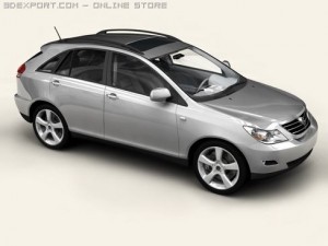 generic car suv 3D Model