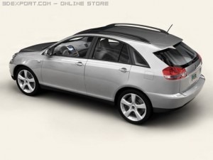 generic car suv 3D-Modell
