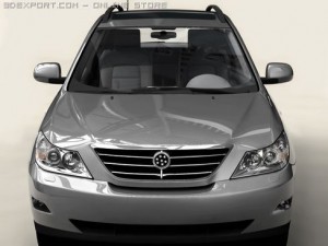 generic car suv 3D-Modell
