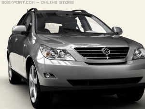 generic car suv 3D-Modell