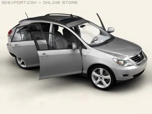 generic car suv 3D Model