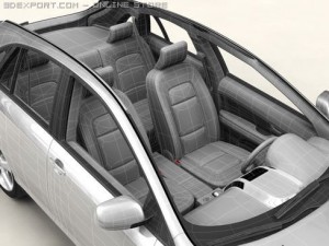 generic car suv 3D-Modell