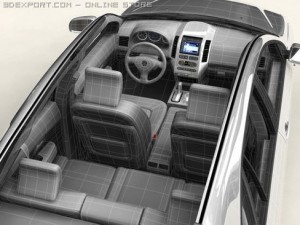 generic car suv 3D-Modell