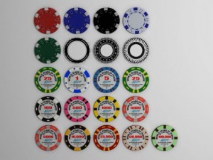 poker collection 3D Модель
