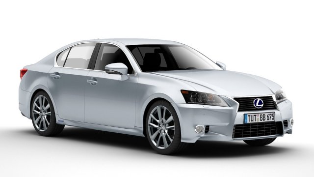 lexus gs 450h 3D Model .c4d .max .obj .3ds .fbx .stl .blend 