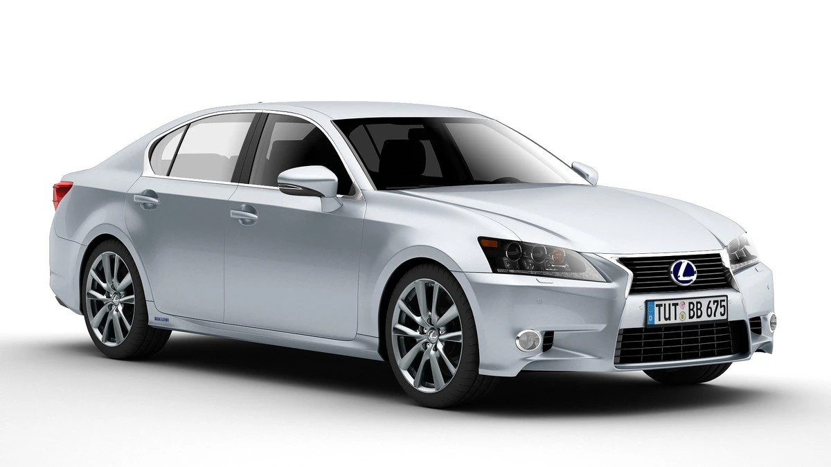 lexus gs 450h Modelo 3D .c4d .max .obj .3ds .fbx .stl .blend