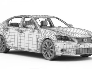 lexus gs 450h Modelo 3D