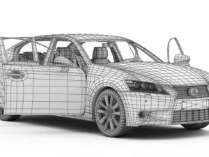 lexus gs 450h Modelo 3D