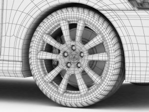lexus gs 450h 3D Model