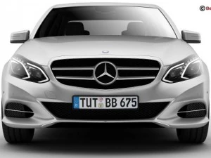 mercedes e class 2014 3D Model