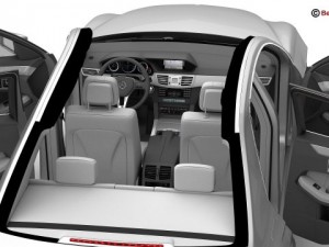 mercedes e class 2014 Model 3D