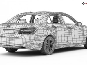 mercedes e class 2014 Model 3D